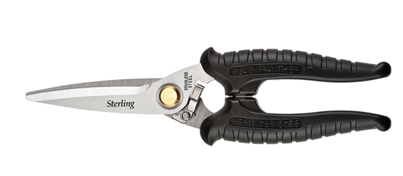 Sterling 185mm Black Panther Industrial Snips: Round Points 29-704