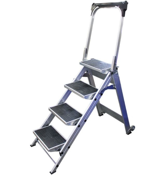 Aluminium Step Folding Ladder 4 Step CSL400 Pick Up In Store