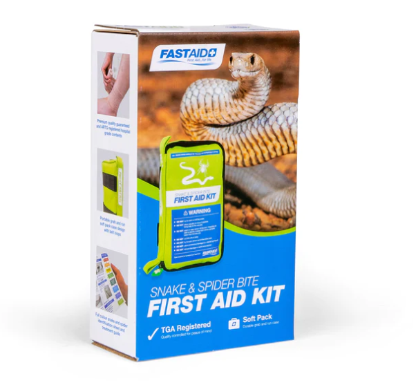 FastAid Snake & Spider Bite First Aid Kit, Soft Pack FANCS30