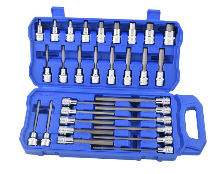 Kincrome Hex Socket Set 30 Piece 1/2” Drive K2124