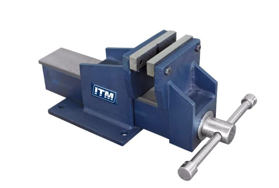 ITM Fabricated Steel Bench Vices, Straight Jaw 125mm TM102-125 Pick Up In Store